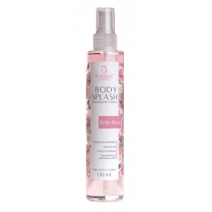 Body Splash Desodorante Colônia Belle Rose 130ml